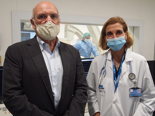 Dos marcadores de daño cardíaco, predictores de riesgo en pacientes con COVID-19