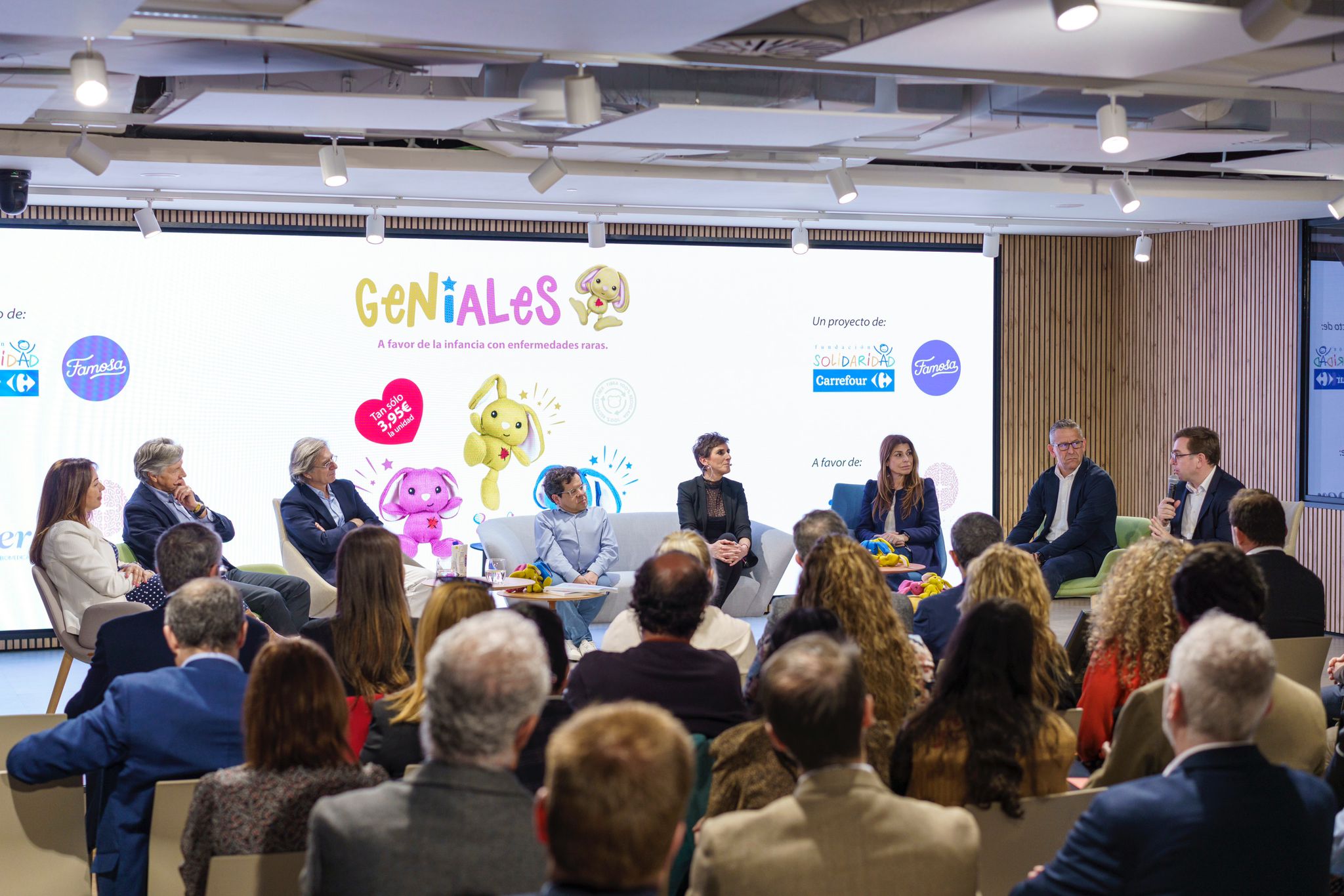 Fundación Solidaridad Carrefour celebra la donación de 96.295€ a favor del CIBER y de Fundación Querer en beneficio de la infancia con enfermedades raras