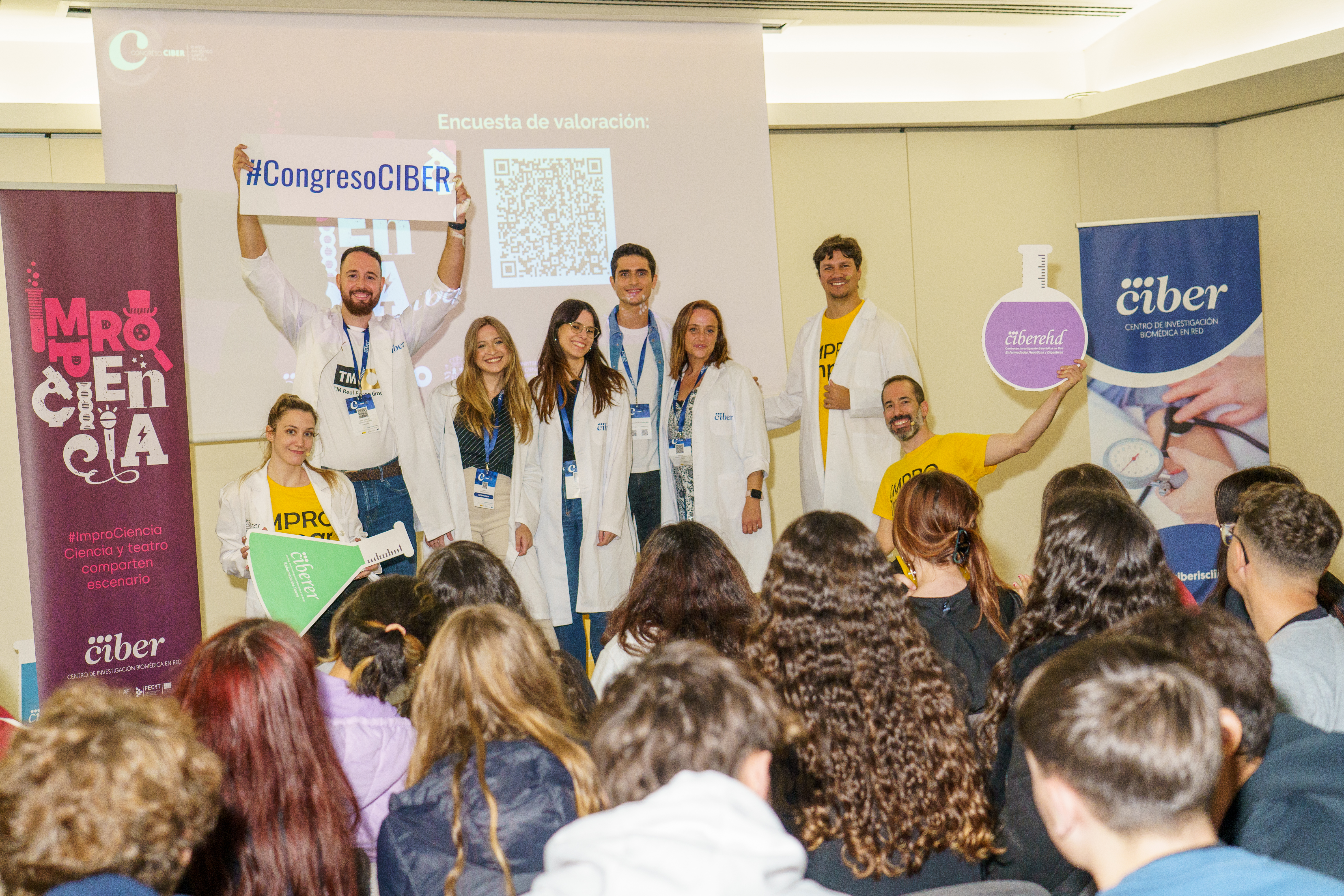 Improciencia, el evento de ciencia e improvisación teatral llega a Valencia