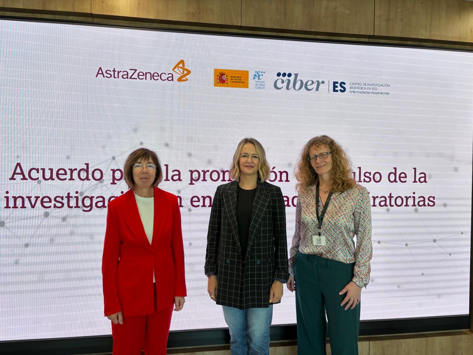 AstraZeneca y CIBER firman un acuerdo para impulsar la investigación en enfermedades respiratorias en España