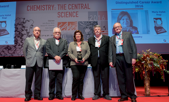 La Fundación Lilly reconoce la trayectoria científica de María Vallet-Regí con el Premio a una Carrera Distinguida en la Especialidad de Química